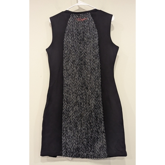 🆕 Desigual Oceano Asymmetrical Zip Patch Dress Size 12 - Picture 5 of 10